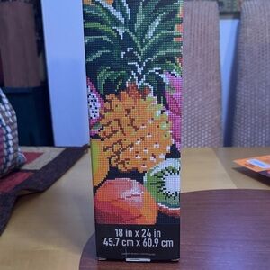 Make Market 18”x24” tropical fruit diamond art kit